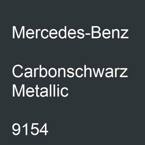 Mercedes-Benz, Carbonschwarz Metallic, 9154.